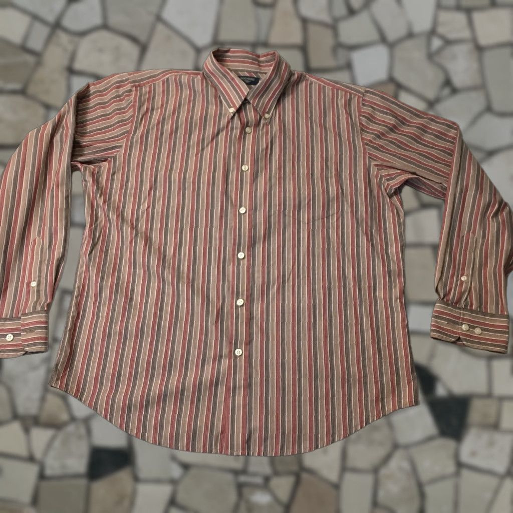 Dockers DOCKERS Shirt Men's Large Classic Plaid Button-Up STAIN DEFENDER NO WRINKLES Multicolor 100% Cotton Polyester Collection Button Down 90s style Size US L / EU 52-54 / 3 - 1 Thumbnail