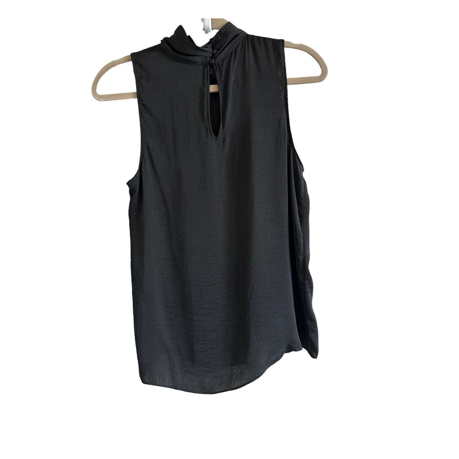 Other Naked Zebra Black Sleeveless Tie Knot High Neck Blouse - M Size M / US 6-8 / IT 42-44 - 6 Thumbnail