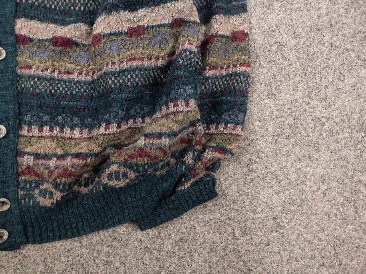 Japanese Brand Vintage Japan coogi Style Wool Blend sweater Cardigan Y2K Size US L / EU 52-54 / 3 - 6 Thumbnail