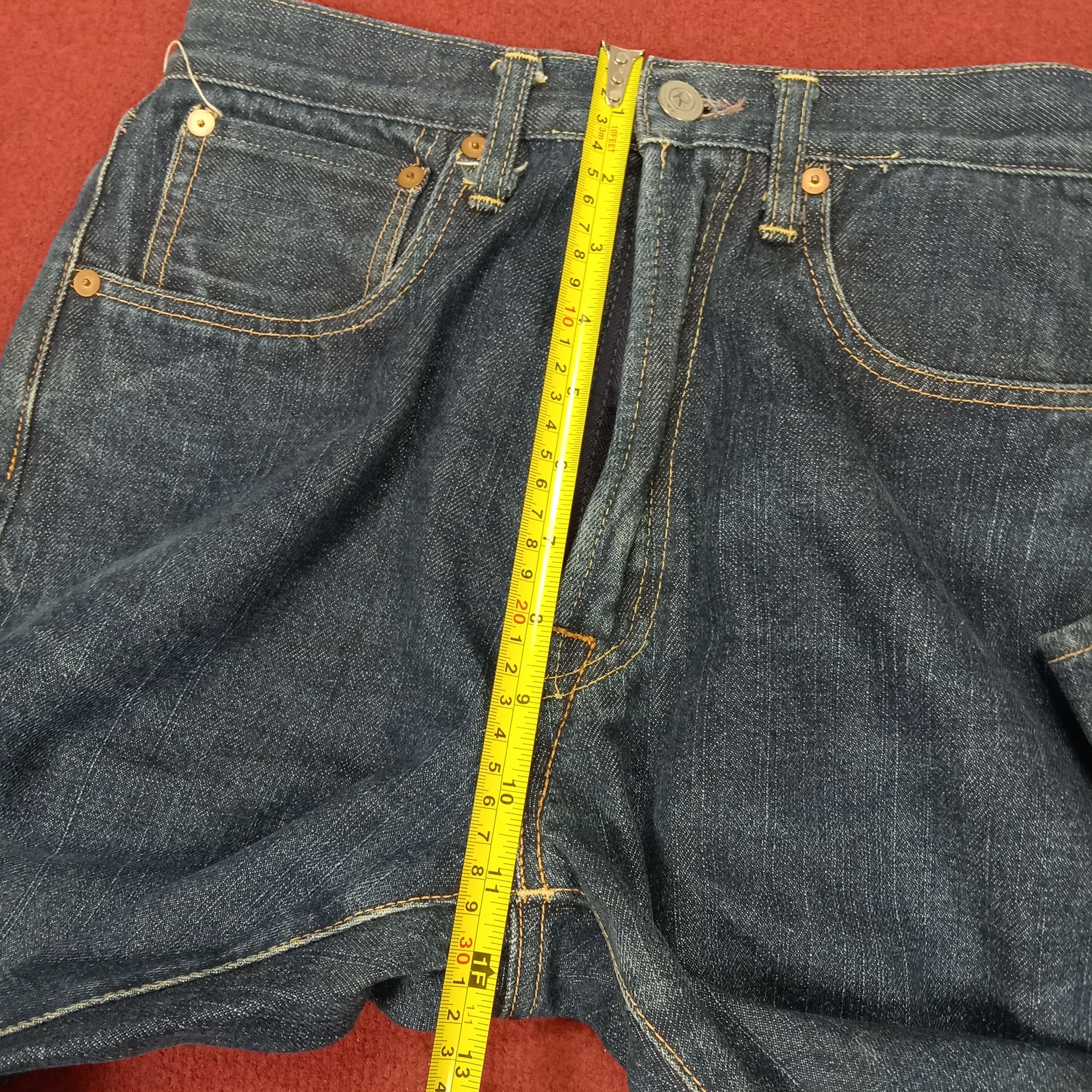 45rpm × Japanese Brand × Vintage 45rpm Japanese Brand Logo Design Streetwear Jeans Size US 26 / EU 42 - 8 Thumbnail