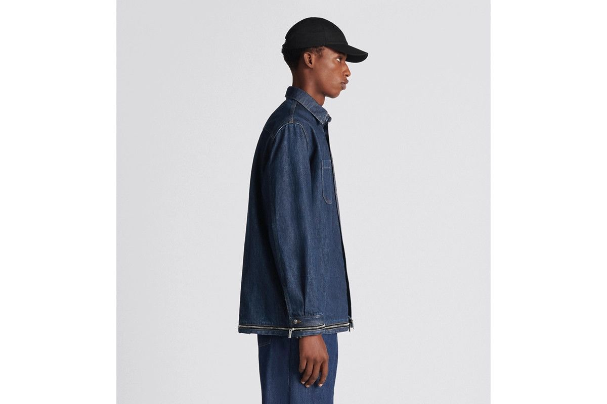 Dior o1bcso1str0125 Overshirt in Blue Size US L / EU 52-54 / 3 - 5 Thumbnail