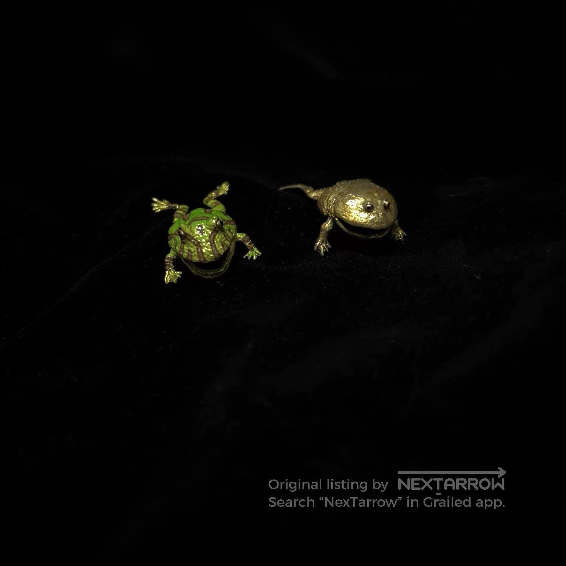 NANA JUDY Nina Handmade Frog Ear Clips. Size ONE SIZE - 5 Thumbnail