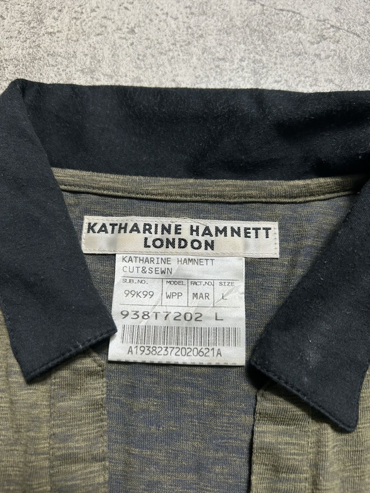 Katharine Hamnett London 2000s Katharine Hamnett London Polo Double Pocket T Shirt Size US S / EU 44-46 / 1 - 5 Thumbnail