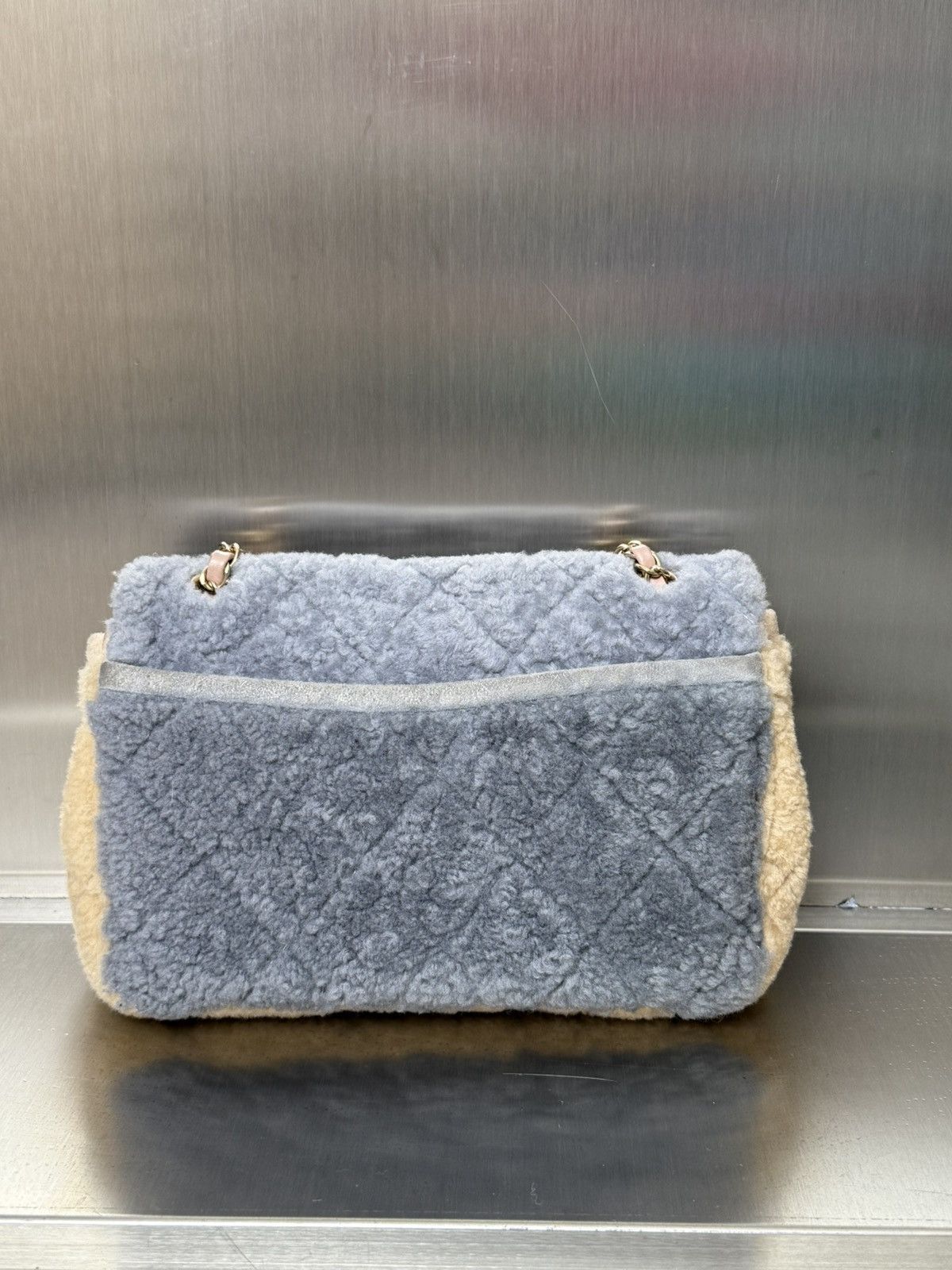 Chanel Chanel multicolor shearling CF bag Size ONE SIZE - 2 Thumbnail
