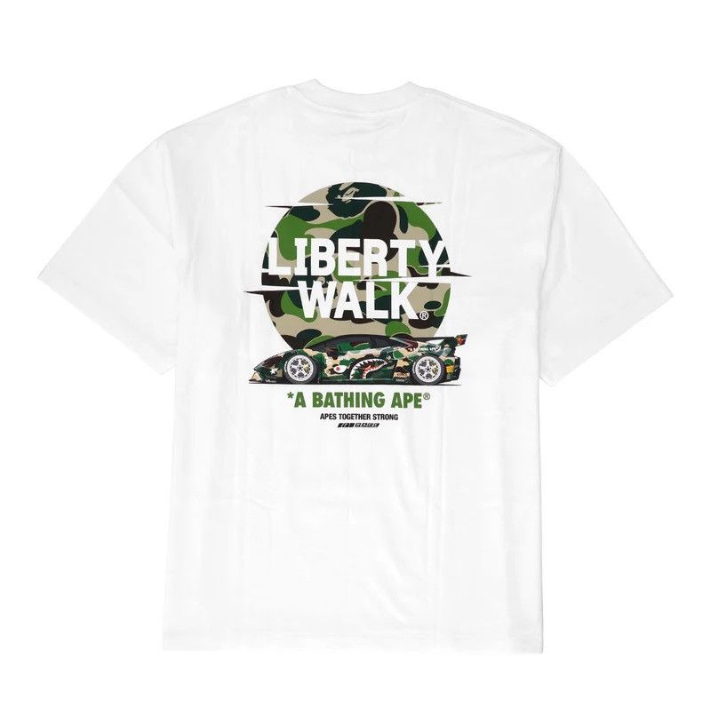 Bape Bape Liberty Walk Tee Size ONE SIZE - 1 Thumbnail