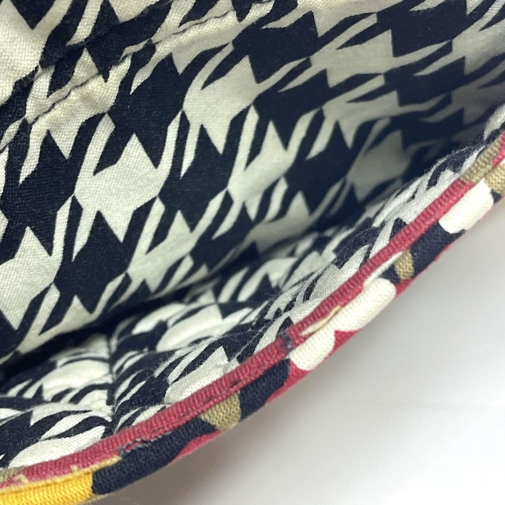 Vera Bradley Vera Bradley Crossbody Bag Hobo Womens Floral Quilted Multicolor Red Yellow Purses Size ONE SIZE - 6 Thumbnail