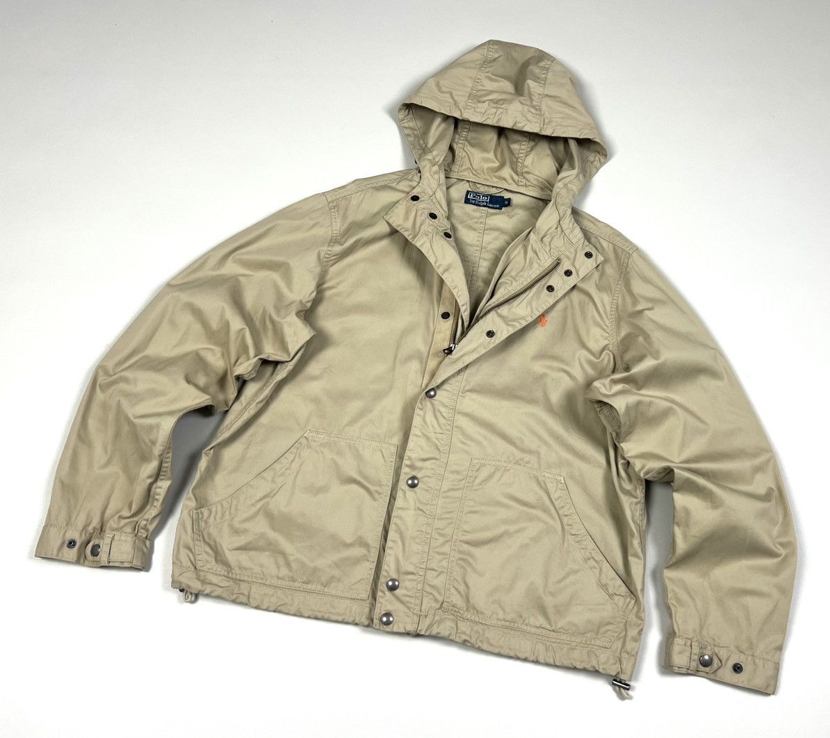 Polo Ralph Lauren × Ralph Lauren × Vintage Vintage Polo Ralph Lauren Logo Cotton Casual Jacket Size M Size US M / EU 48-50 / 2 - 2 Thumbnail