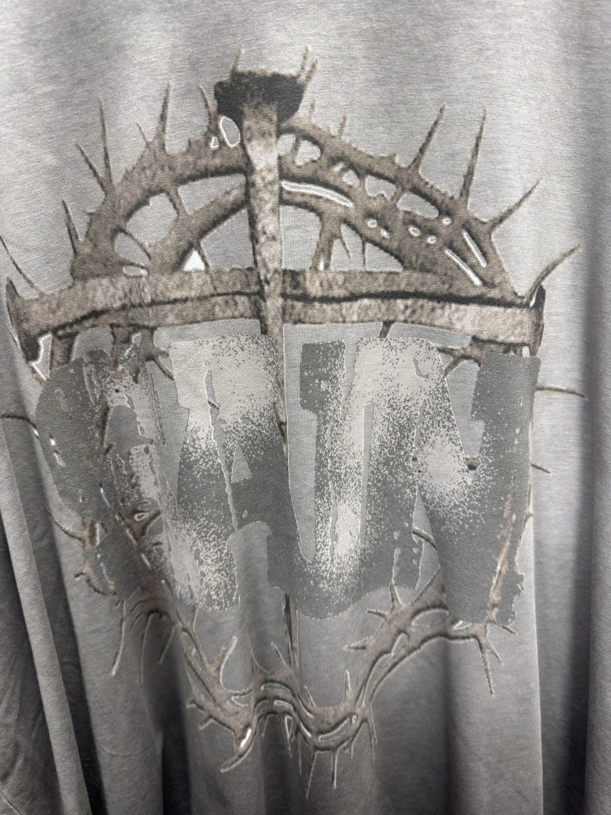 Saint Vanity Saint Vanity Grey Washes Graphic Tee Size US XL / EU 56 / 4 - 3 Thumbnail