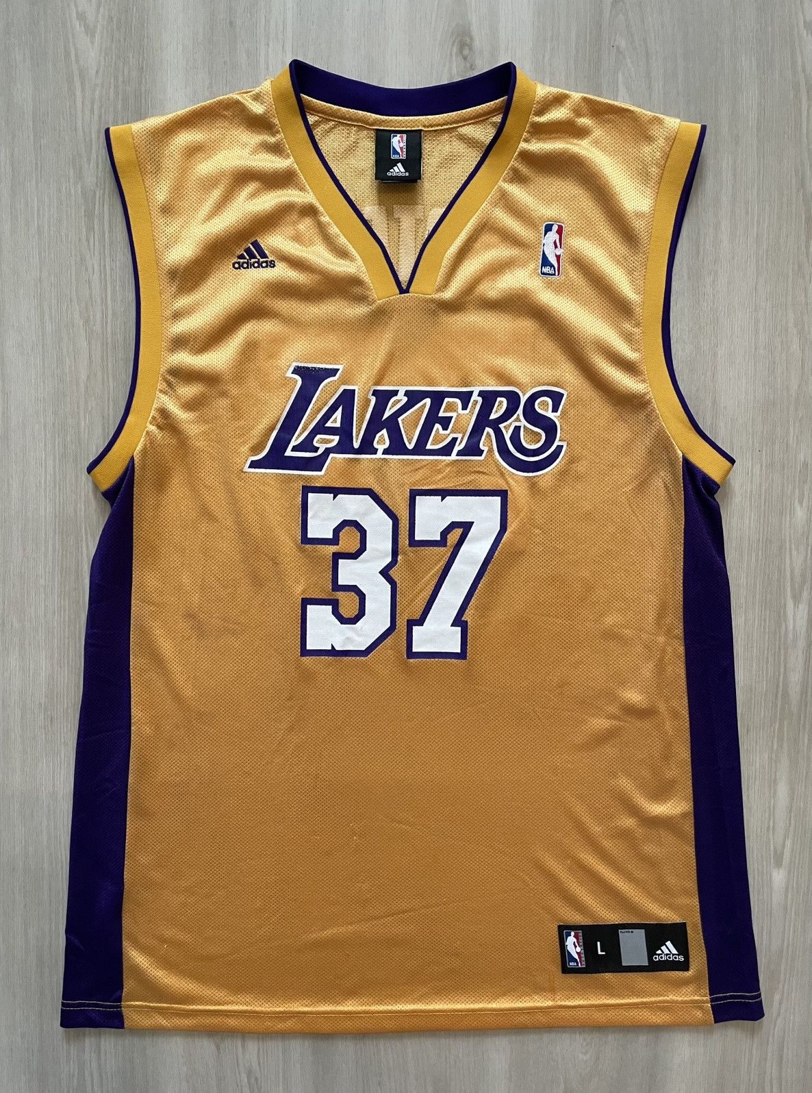 Adidas × Vintage RARE Vintage Adidas Los Angeles Lakers Ron Artest Sz L Size US L / EU 52-54 / 3 - 3 Thumbnail