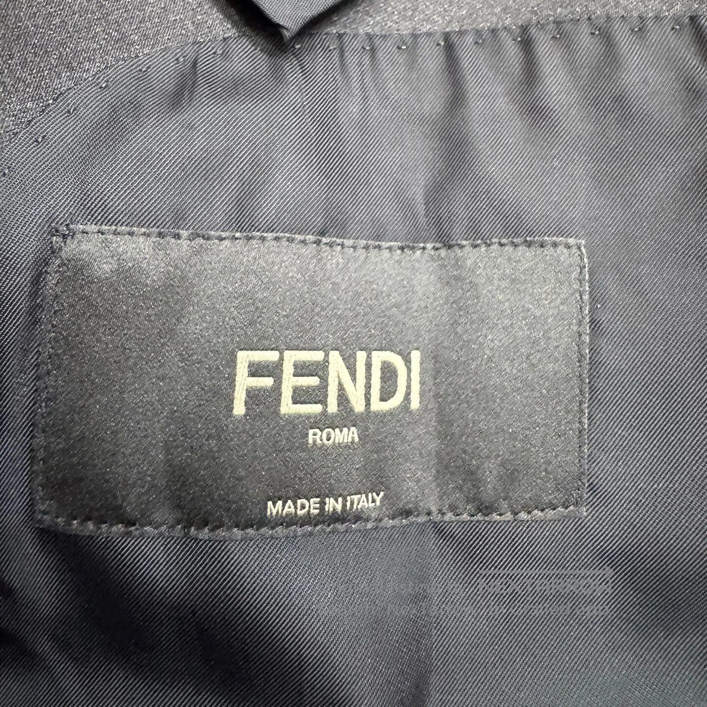 Fendi FENDI The Old Lady Wool Suit Jacket| Size 48R - 4 Thumbnail