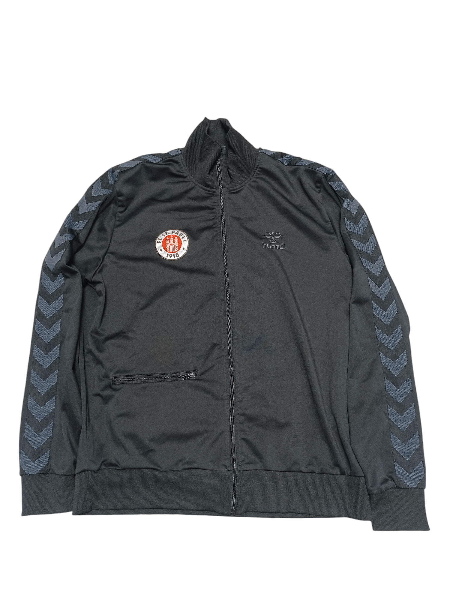 hot st pauli sankt pauli hummel vintage track jacket soccer