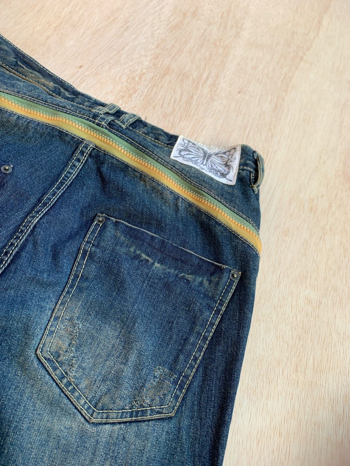 Hysteric Glamour × If Six Was Nine × Japanese Brand Denny Rose Back Zipper Ifsixwasnine Lgb Style Pants Size US 32 / EU 48 - 7 Thumbnail