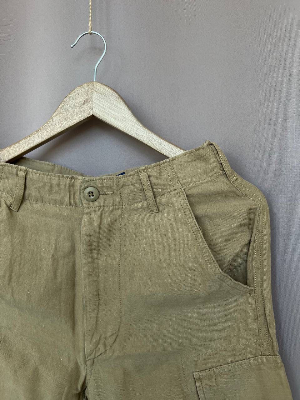 Polo Ralph Lauren Polo Ralph Lauren Silk-Linen Cargo Pants Womens Size 2 or S Size 26" / US 2 / IT 38 - 6 Thumbnail