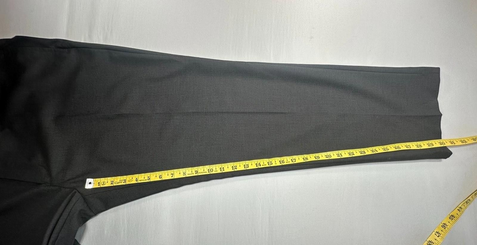 Calvin Klein Calvin Klein Slim Fit Flat Front Dress Pants Gray Mens 42/30 Size US 42 / EU 58 - 5 Thumbnail