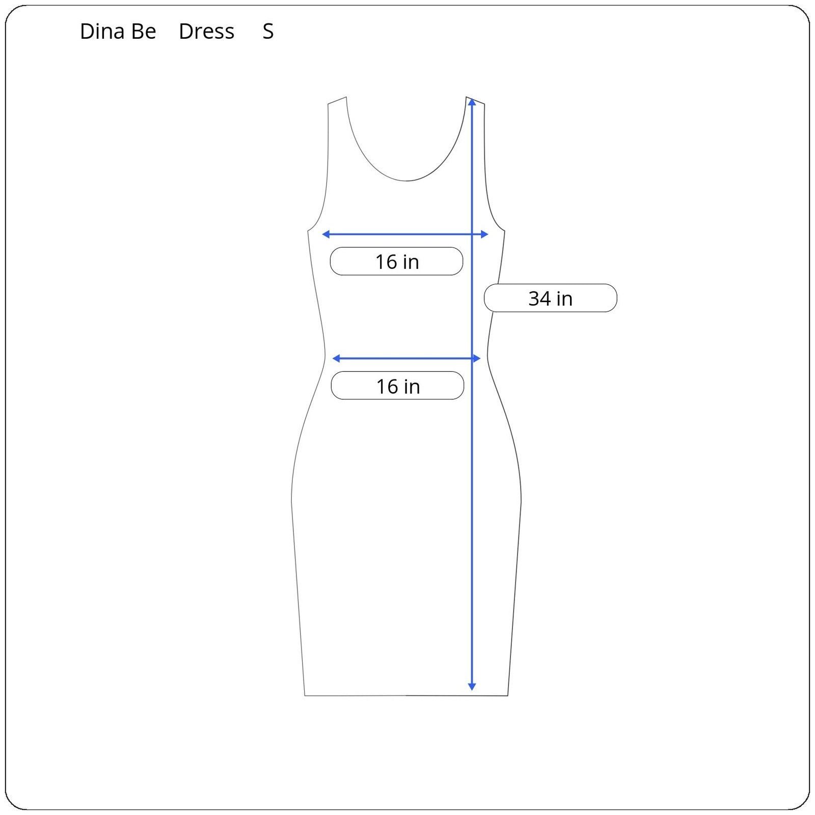 Other Dina Be Sleeveless Dress Women's Size Small Size S / US 4 / IT 40 - 5 Thumbnail