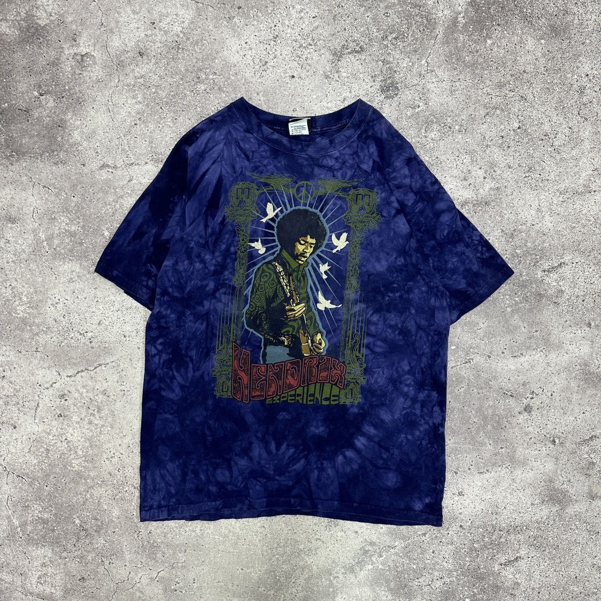 Liquid Blue Vintage 90s Jimi Hendrix Experienced Liquid blue tee y2k og Size US L / EU 52-54 / 3 - 1 Thumbnail
