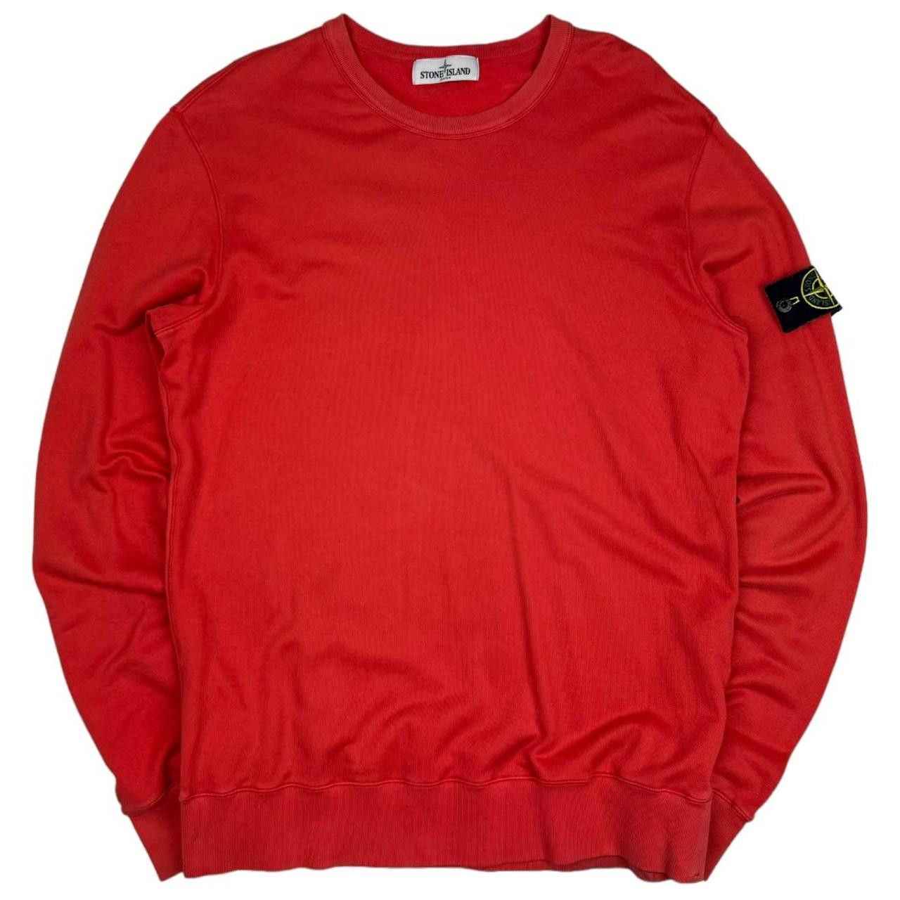 image of Stone Island Sweatshirt in Red, Men's (Size XL)