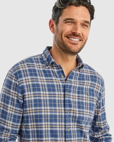 johnnie-O NWT JOHNNIE-O Ferguson Hangin Out Plaid Surflannel Size 2XL Size US XXL / EU 58 / 5 - 7 Thumbnail
