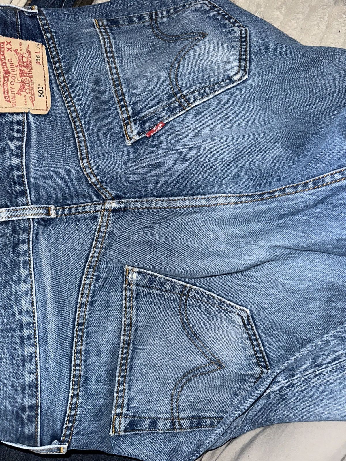 Levi's 36/34 Levi’s Rarest Vintage Y2K Punk Denim Jeans Pants Size US 36 / EU 52 - 10 Thumbnail