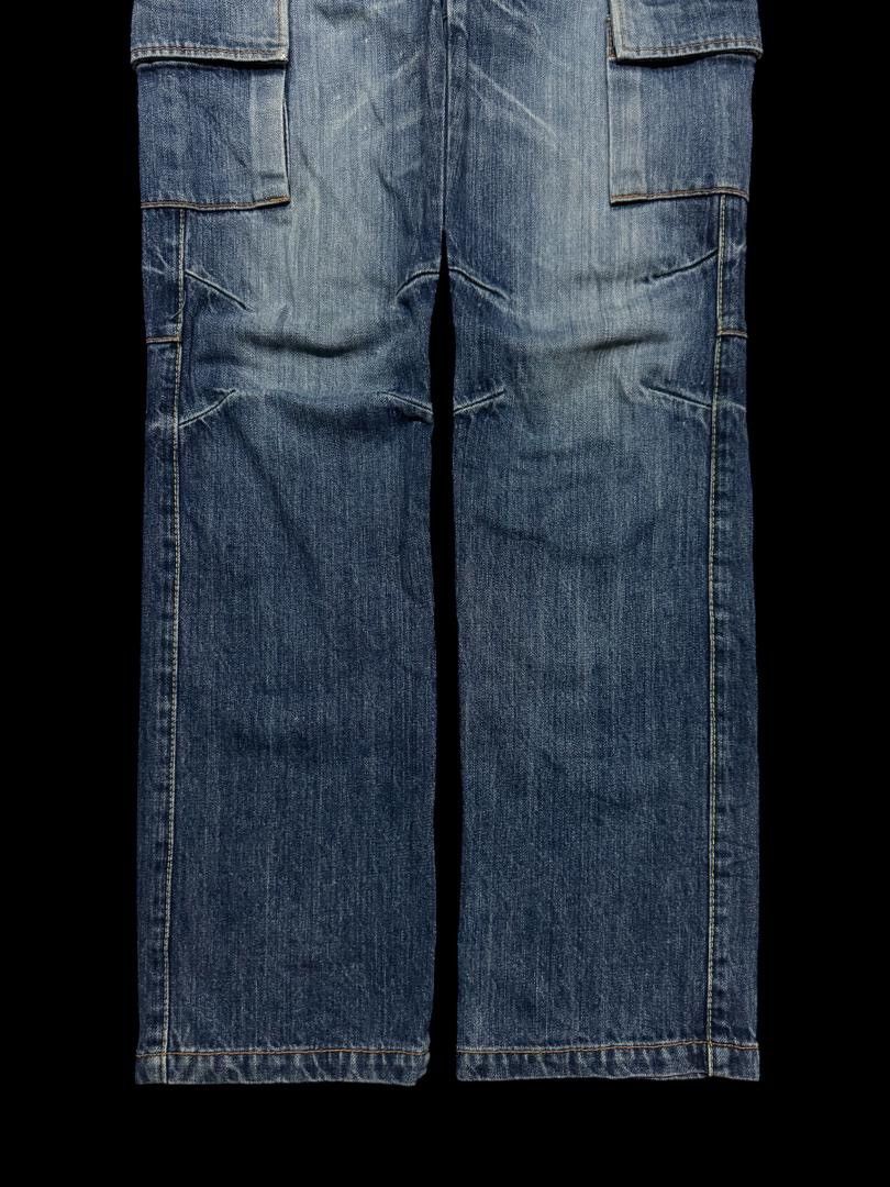 SICK Vintage Kurashiki Eternal Kapital Whisker Cargo Jeans