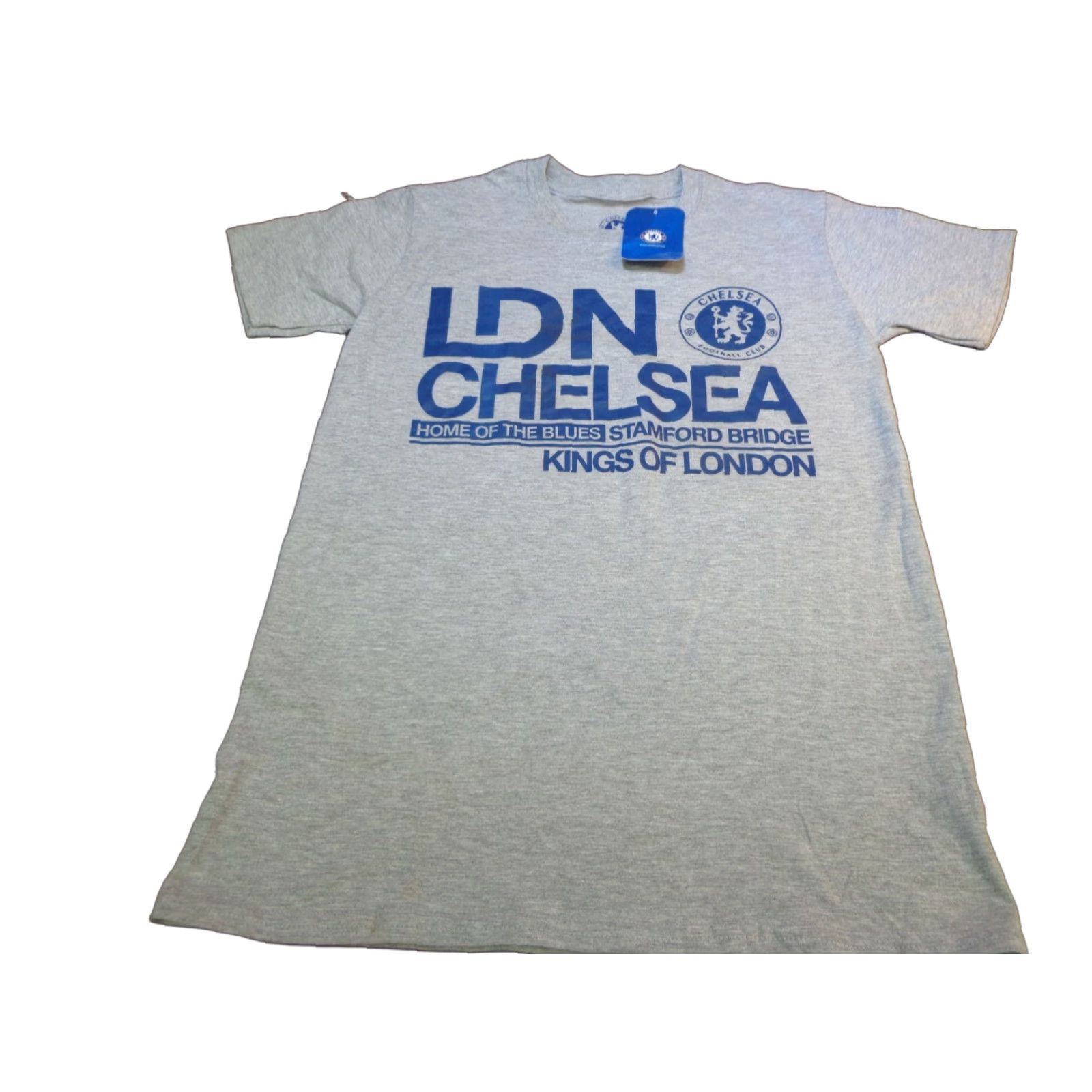 Vintage Chelsea Football Club T-Shirt Gray Mens Small Graphic Tee Kings Of London Futbol Size US S / EU 44-46 / 1 - 1 Thumbnail