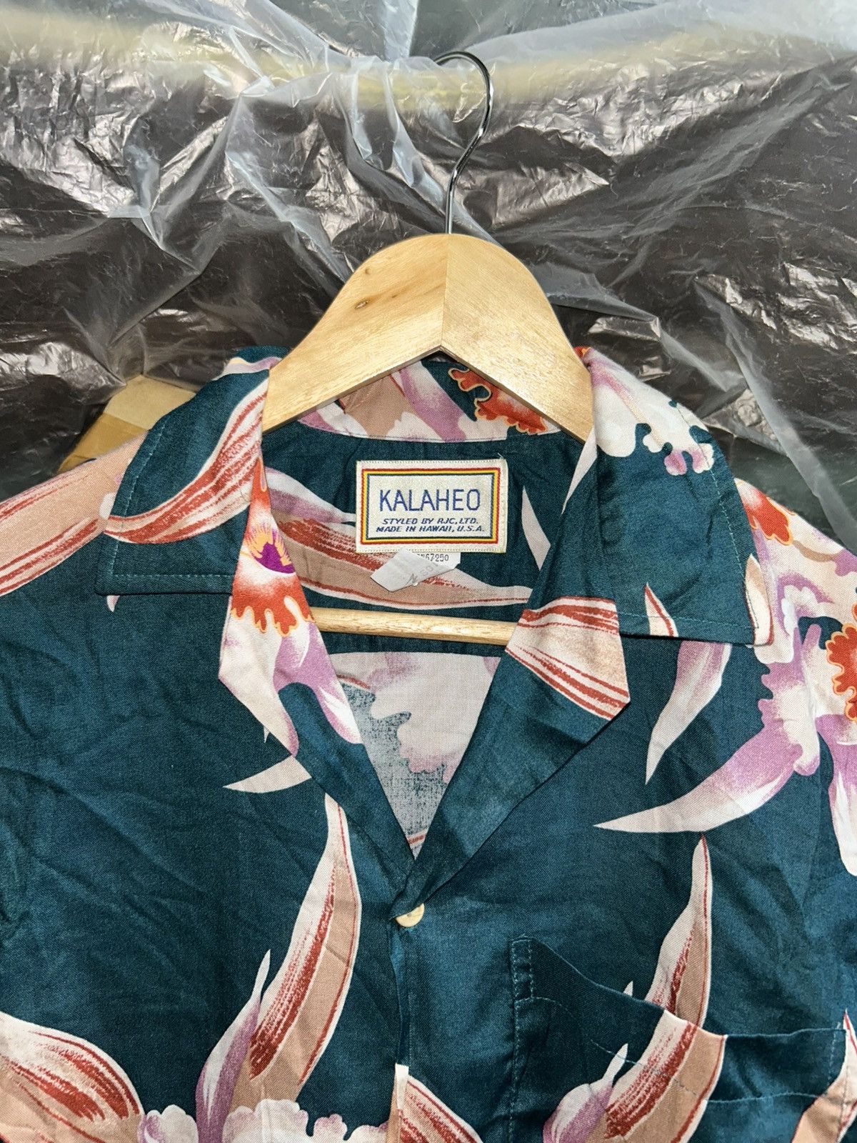 Kalaheo Vintage Hoffman Fabrics Rayon Hawaiian Butto Up Short Shirt Size US S / EU 44-46 / 1 - 10 Thumbnail