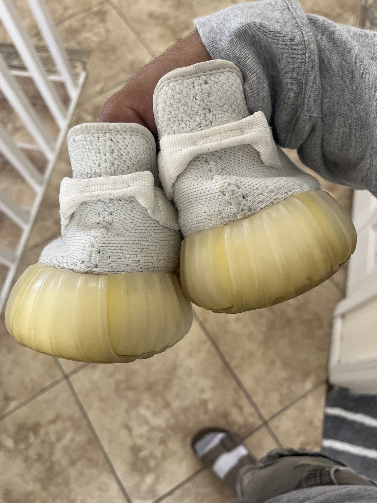 Adidas × Yeezy Yeezy boost 350 V2 ‘Cream White/Triple White’ Size US 9 / EU 42 - 5 Thumbnail