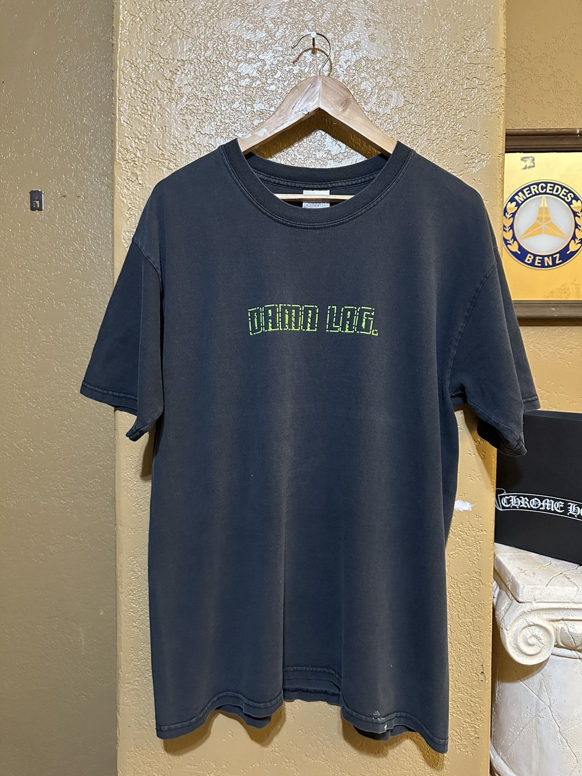 Playstation Faded Vintage Damn Lag Video Game Tee Size US L / EU 52-54 / 3 - 1 Thumbnail