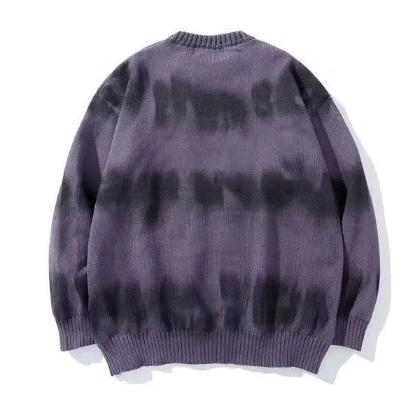 Aran Isles Knitwear Waves Colored Graffiti Knit Sweater Size US L / EU 52-54 / 3 - 2 Thumbnail