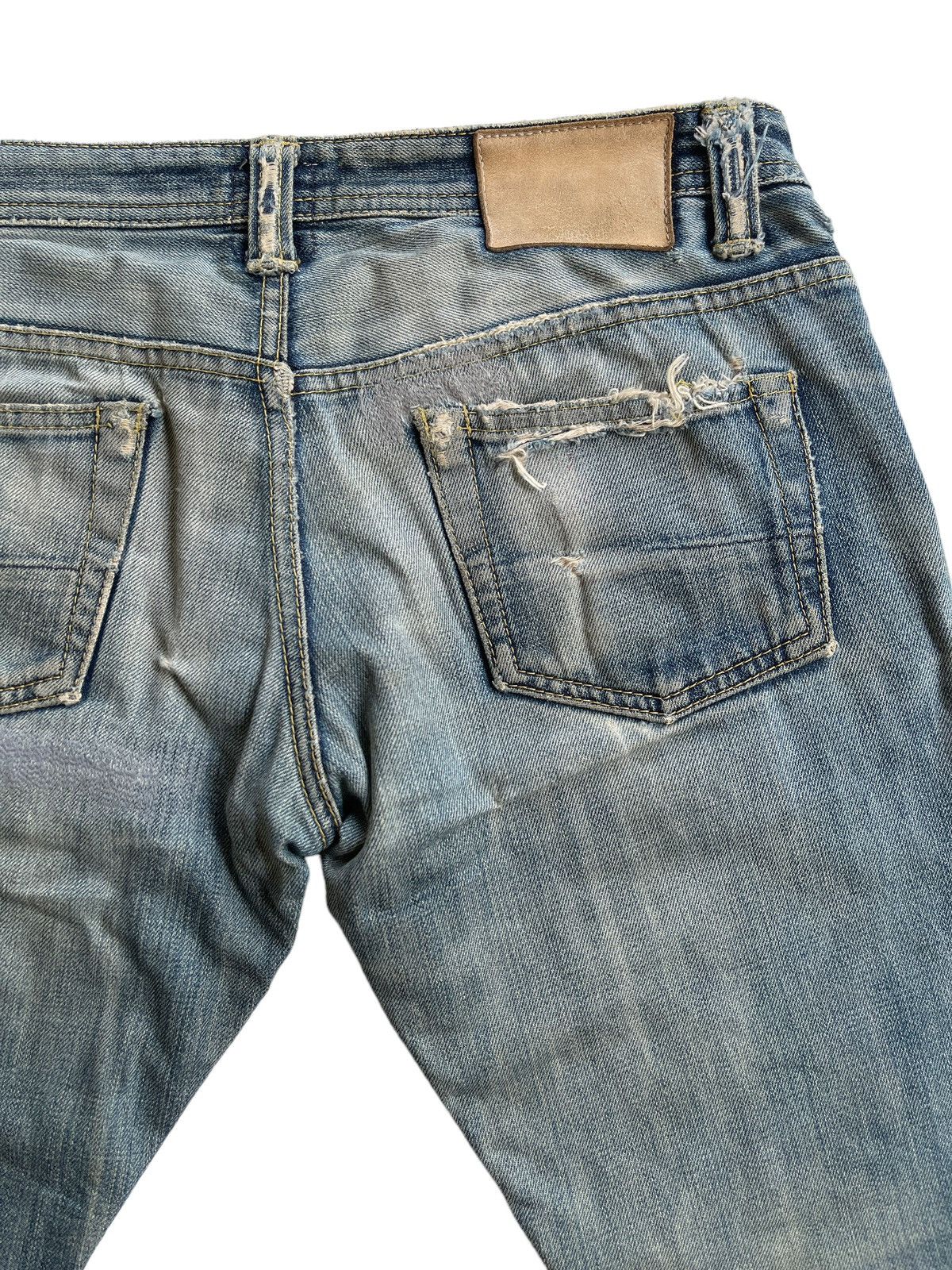 SOMET Somet Distressed Denim Japan Size US 28 / EU 44 - 10 Thumbnail