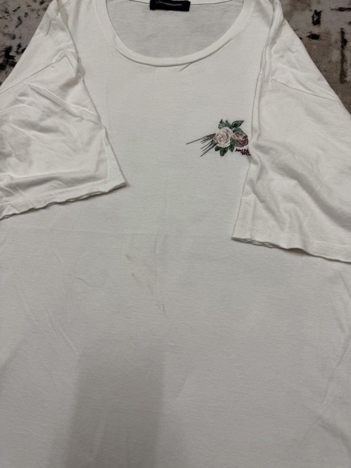 Japanese Brand × Undercover JohnUNDERCOVER PSYLENCE ROSES FLOWER TSHIRT Size US L / EU 52-54 / 3 - 9 Thumbnail