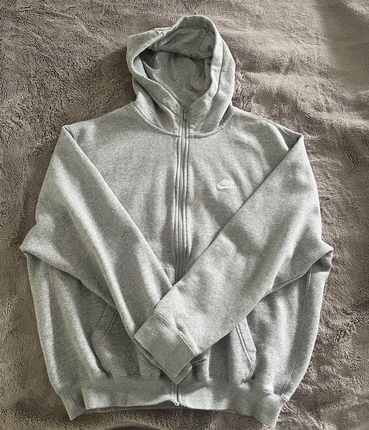 Nike Nike Zip-Up - Gray Size US XL / EU 56 / 4 - 1 Thumbnail