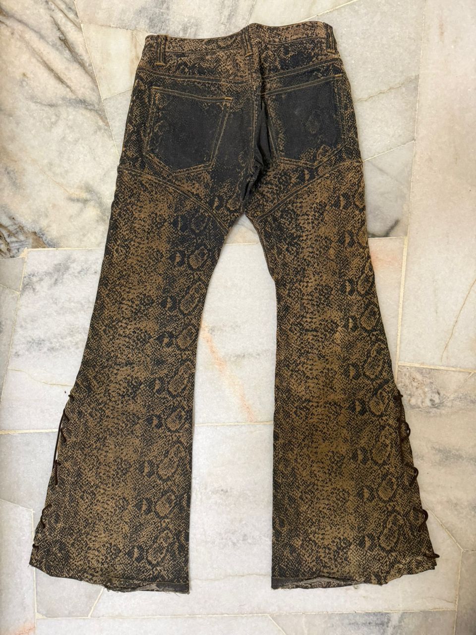 Tornado Mart Tornado Mart Snake Skin Pattern Size US 29 - 2 Thumbnail