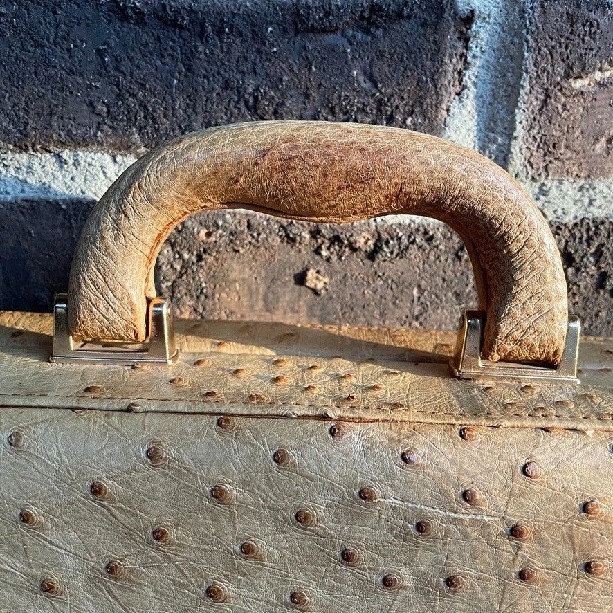 Other 1980s LUXURY OSTRICH SKIN HARDSIDE MACBOOK BRIEFCASE R$3248 Size ONE SIZE - 6 Thumbnail