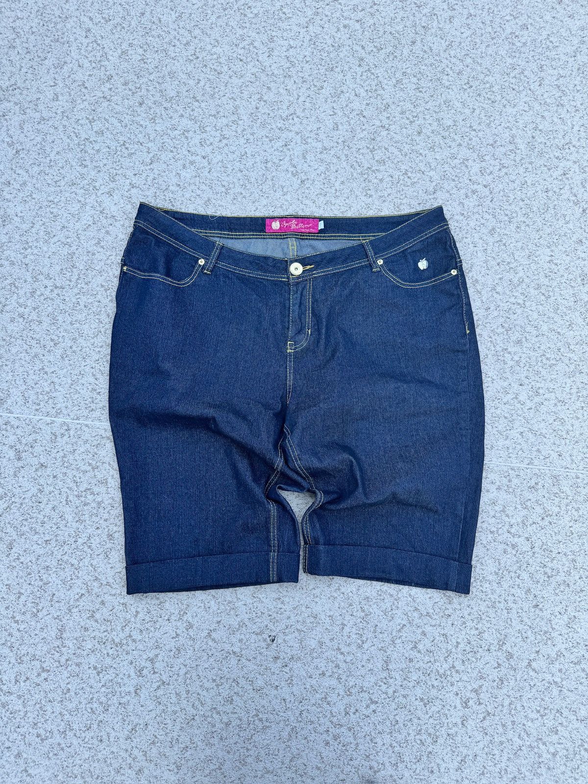Japanese Brand × Vintage Crazy Rare Vintage Apple Bottom Jeans With Back Embroidery Size US 38 / EU 54 - 3 Thumbnail