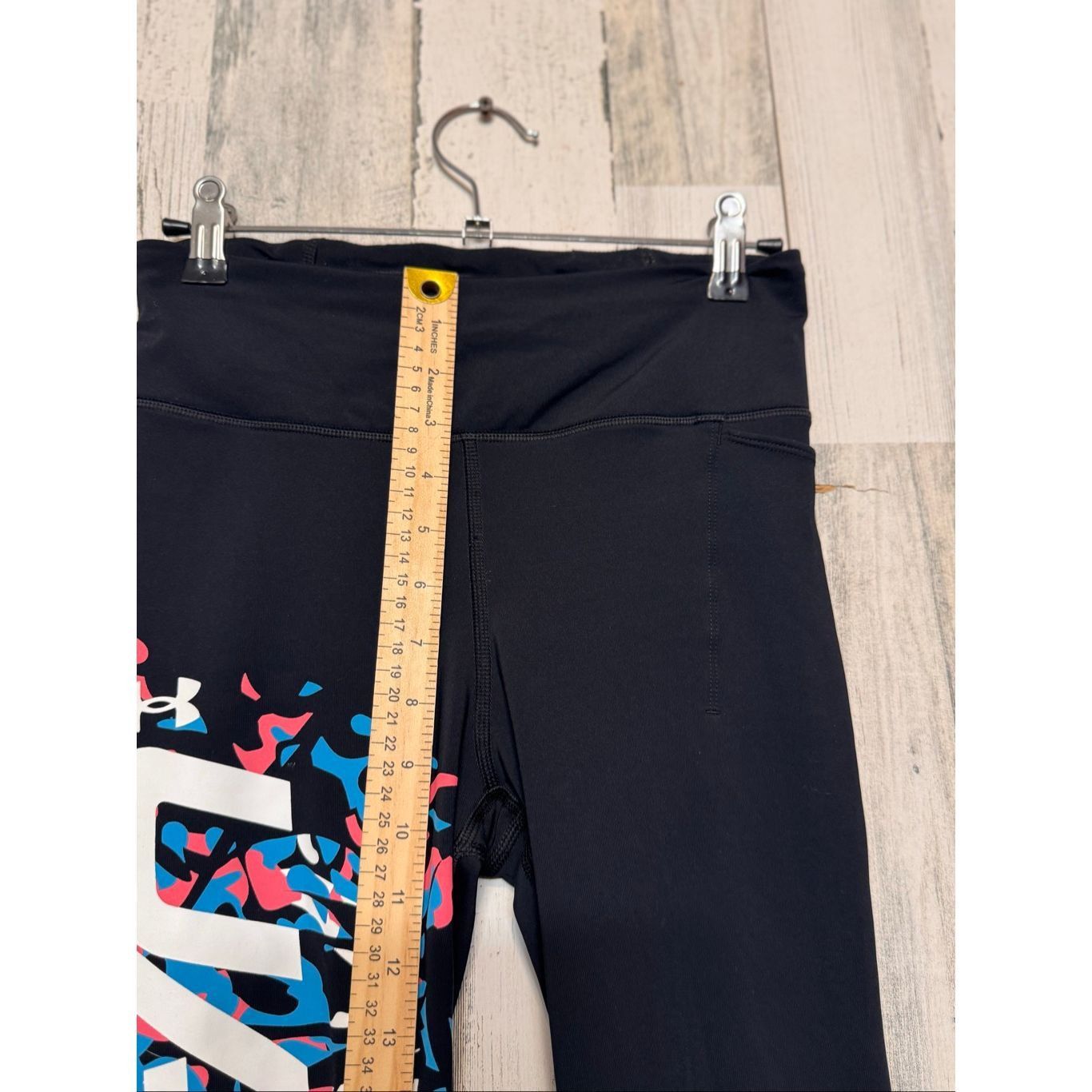 Under Armour Under Armour HeatGear Black Compression Leggings Women’s Small UA Logo Size 27" / US 4 / IT 40 - 7 Thumbnail