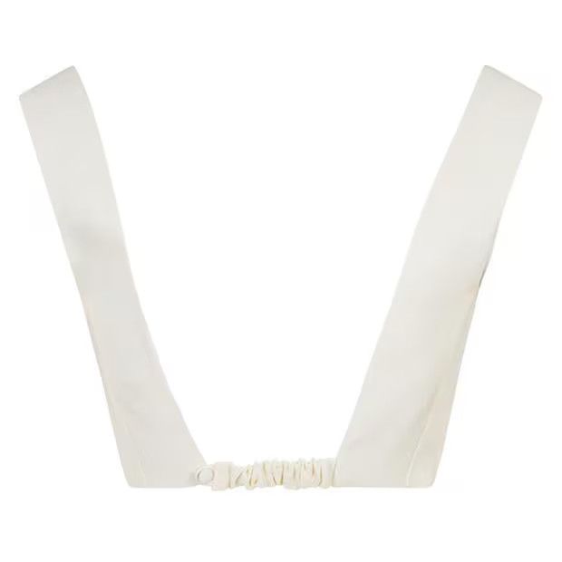 Jil Sander o1g2r1mq1024 Crop Top in Chalk Size XS / US 0-2 / IT 36-38 - 2 Thumbnail