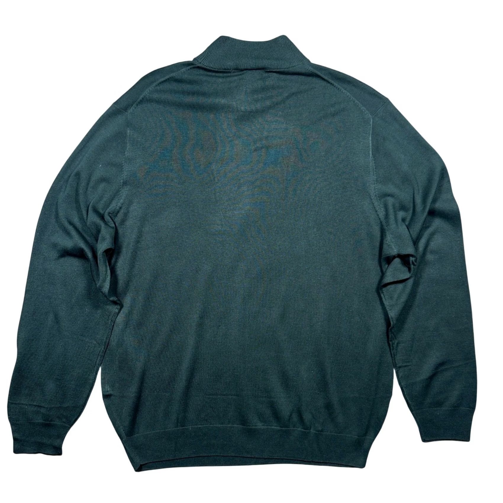 Jos. A. Bank Jos. A. Bank Mock Neck Sweater Men XXL Green NEW Silk Signature Collection VTG Size US XXL / EU 58 / 5 - 3 Thumbnail