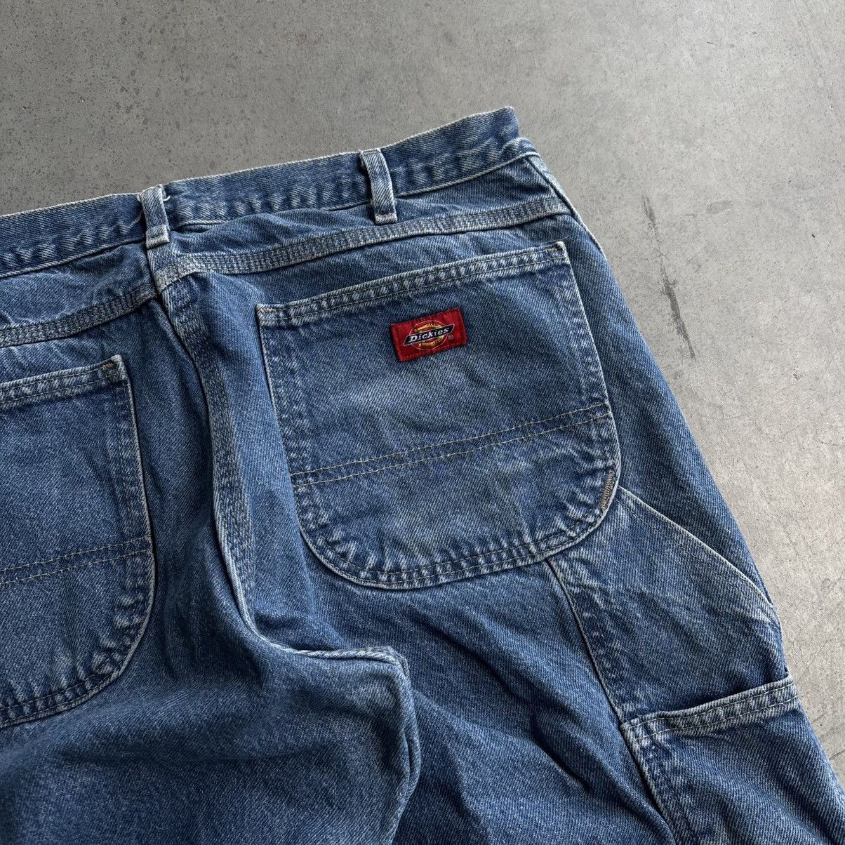 Dickies Vintage Dickies 34x34 Carpenter Pants Faded Blue Jeans Rare Size US 34 / EU 50 - 3 Thumbnail