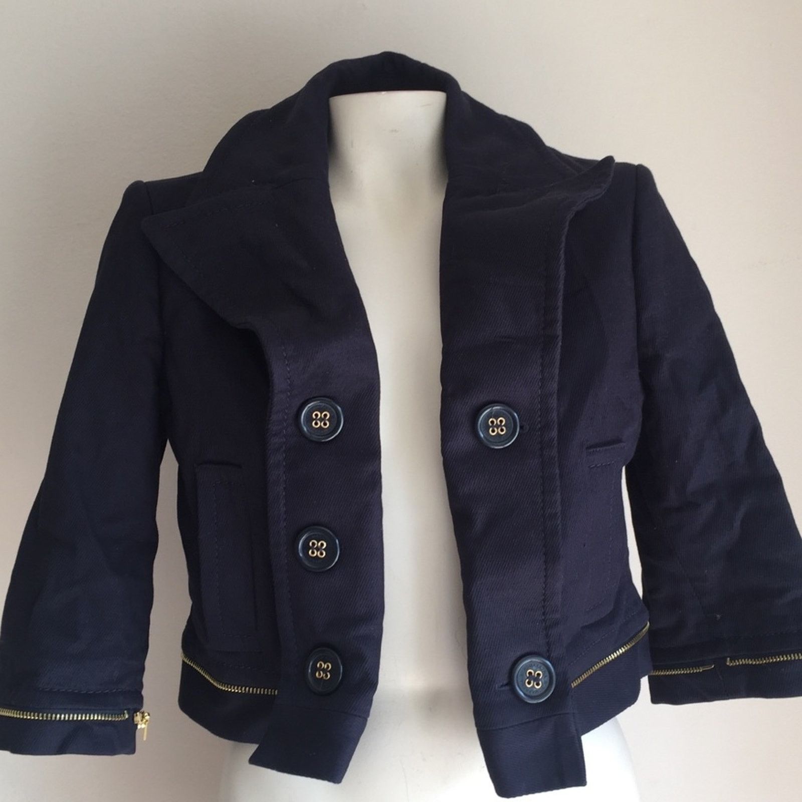 Bcbgmaxazria New Bcbgmaxazria Jacket Medium NWT $358 Size L / US 10 / IT 46 - 1 Thumbnail