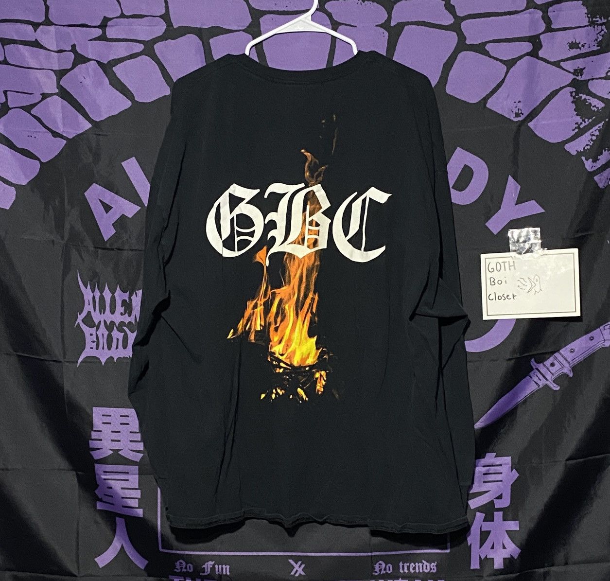 GOTHBOICLIQUE × Lil Peep GBC L/S Size US XXL / EU 58 / 5 - 1 Thumbnail