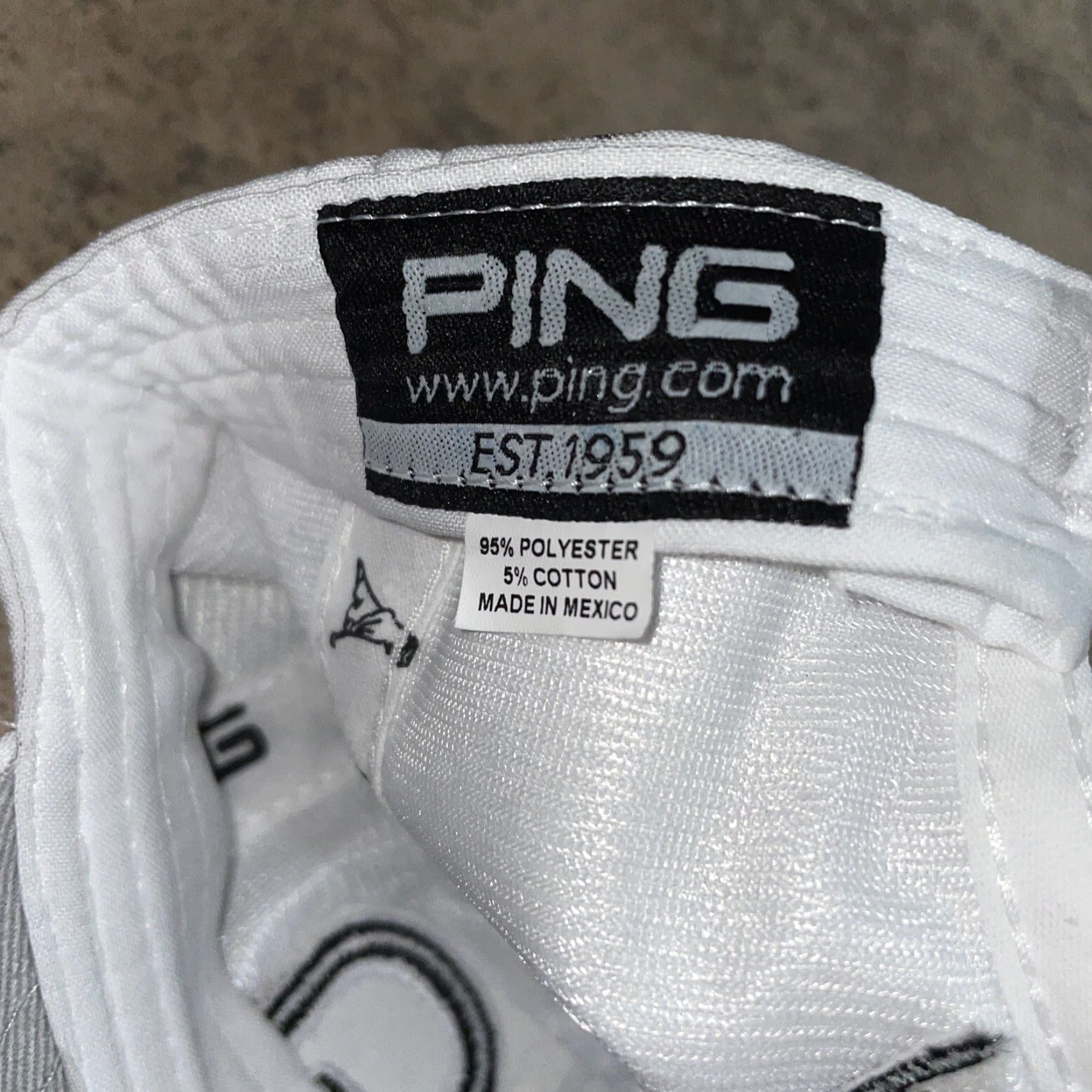 Vintage Ping Transamerica polyester blend adjustable cap Size ONE SIZE - 3 Thumbnail