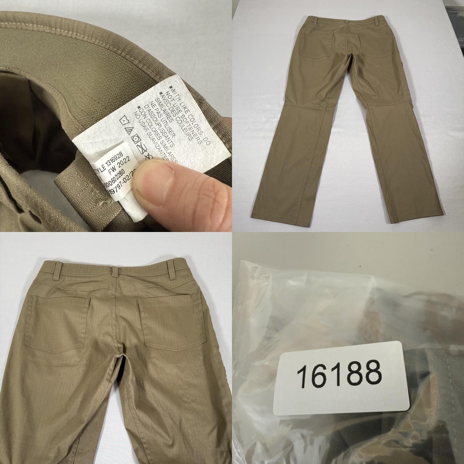Under Armour Under Armour Pants Mens 34x30 Beige Storm Enduro Tactical Rip Stop Stretch Chino Size US 34 / EU 50 - 9 Thumbnail