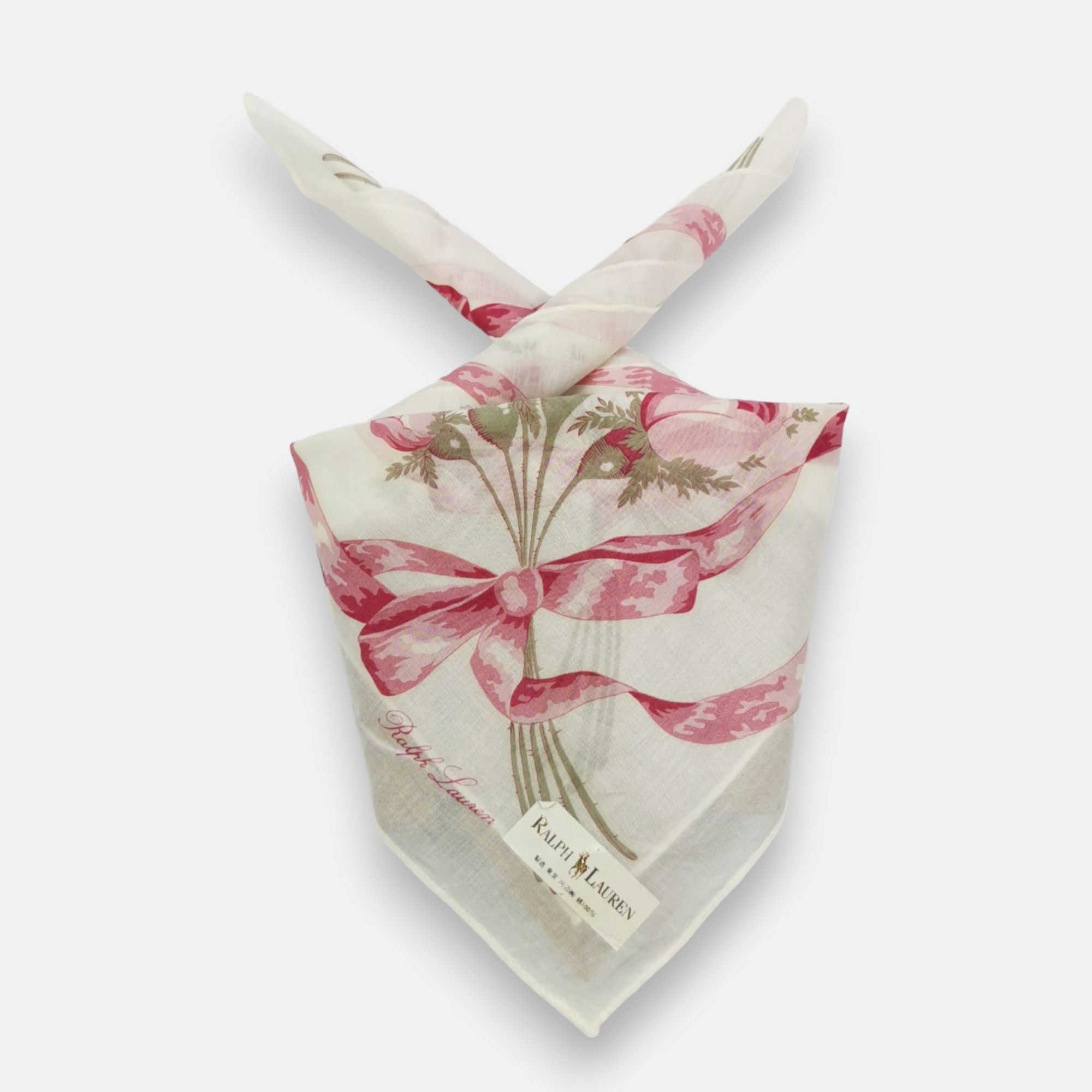 Ralph Lauren Vintage Ralph Lauren Handkerchief Neckerchief Bandana Size ONE SIZE - 1 Thumbnail