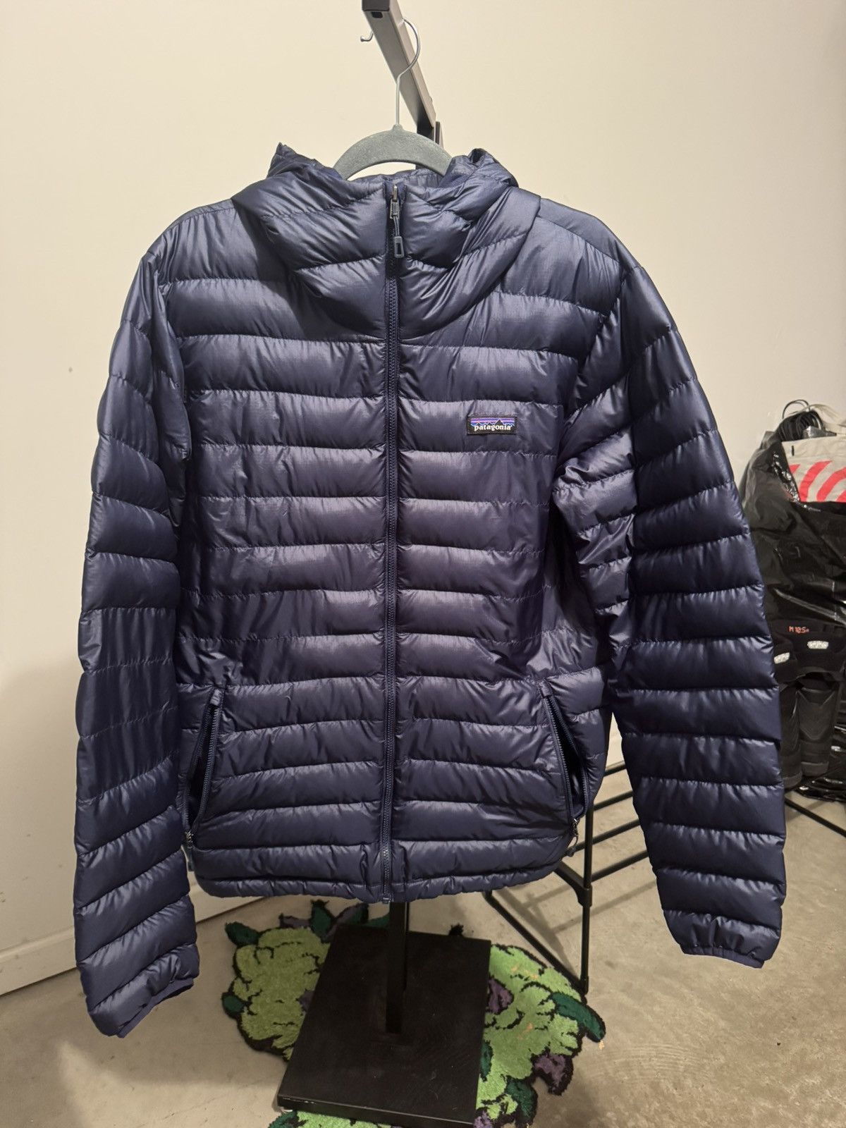 Patagonia Patagonia Down Sweater Hoody - Navy Size US L / EU 52-54 / 3 - 2 Thumbnail