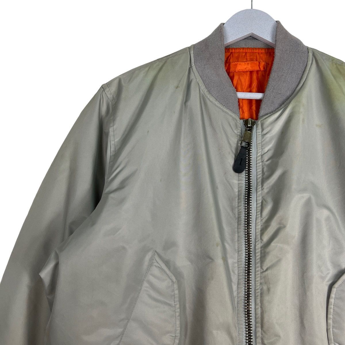 Japanese Brand 🔥 RIOT RIOT RIOT AIR FORCE MA-1 BOMBER JACKET Size US L / EU 52-54 / 3 - 7 Thumbnail