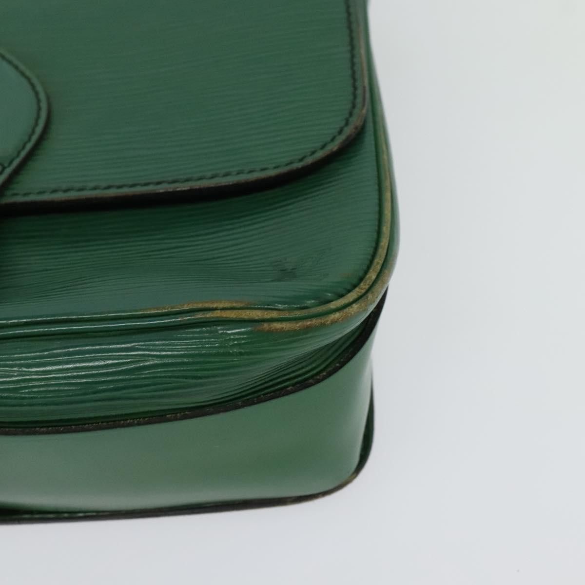 Louis Vuitton LOUIS VUITTON Epi Cartouchiere MM Shoulder Bag Green M52244 Size ONE SIZE - 9 Thumbnail