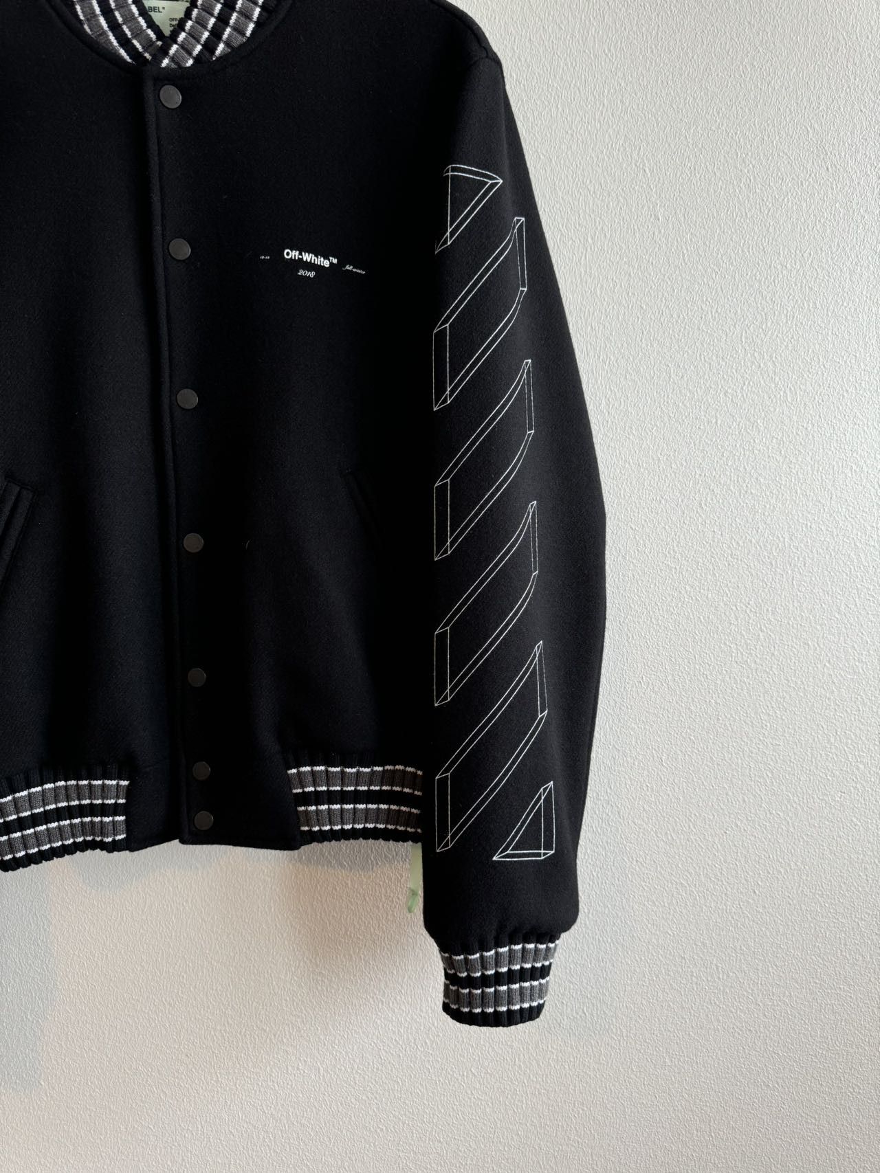 Off-White Off-White Arrow Wool Jacket Size US S / EU 44-46 / 1 - 3 Thumbnail