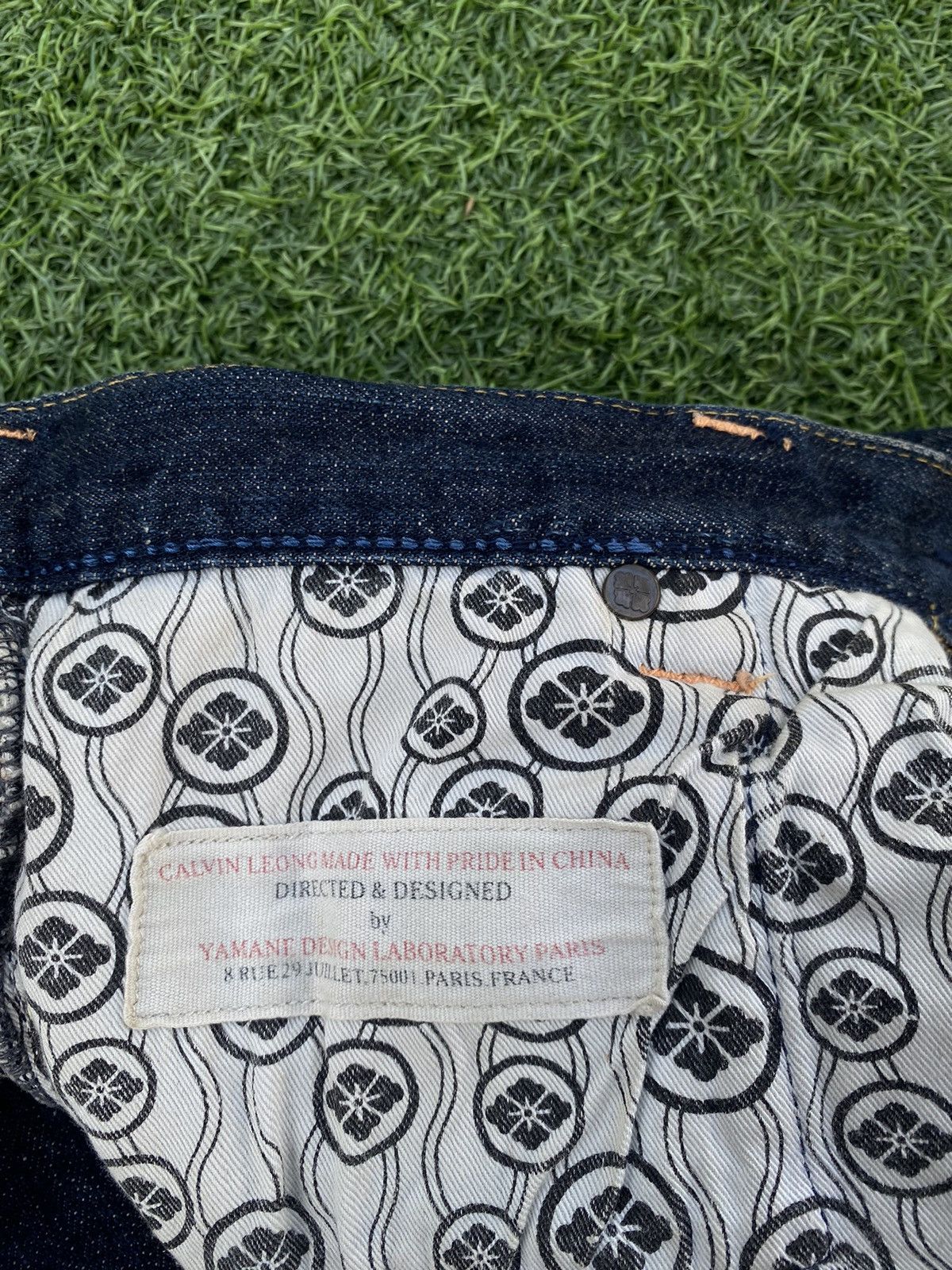 Evisu VINTAGE EVISU YAMANE WHITE SEA GULLS WITH PINK SELVEDGE Size US 32 / EU 48 - 11 Thumbnail