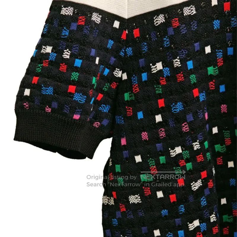Chanel Chanel Colorful Polka Dot Short Sleeve Top . Size S / US 4 / IT 40 - 3 Thumbnail